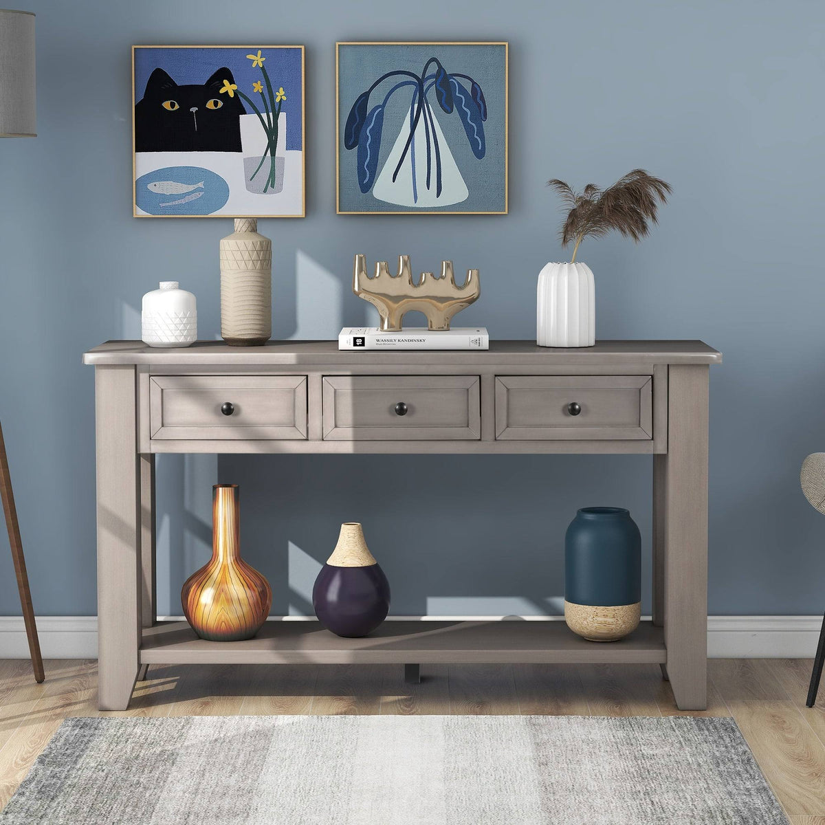 Grey Console Table A4255