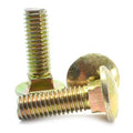 5/16-18 x 5 Coarse Thread Grade 8 Carriage Bolt Alloy Steel Yellow Zinc Plated Pk 300 V748166