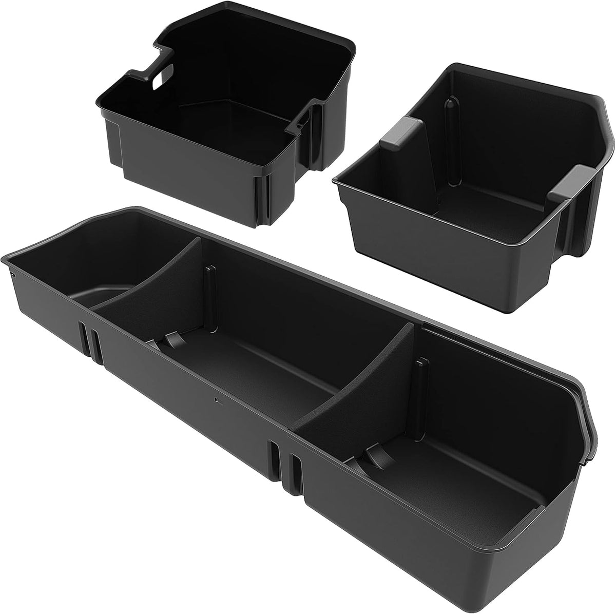 Under Seat Storage Box for Ford F150 SuperCrew Cab & Crew Cab H34959