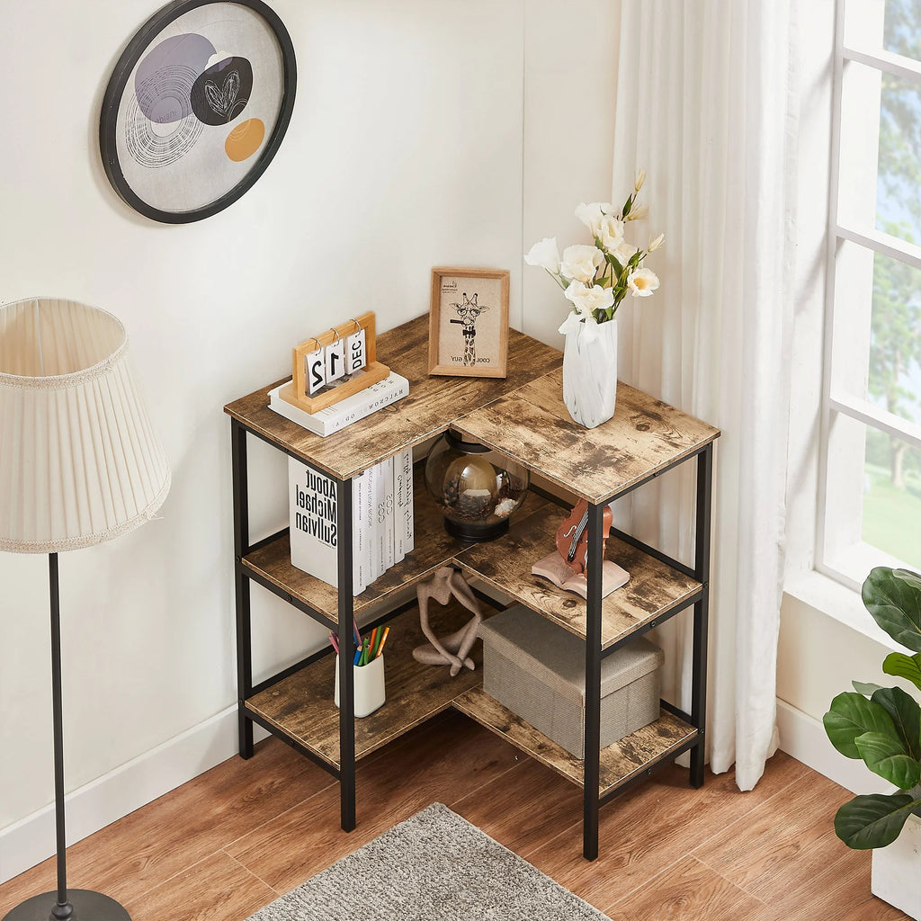 3 Tier L-Shaped Corner Shelf D702682