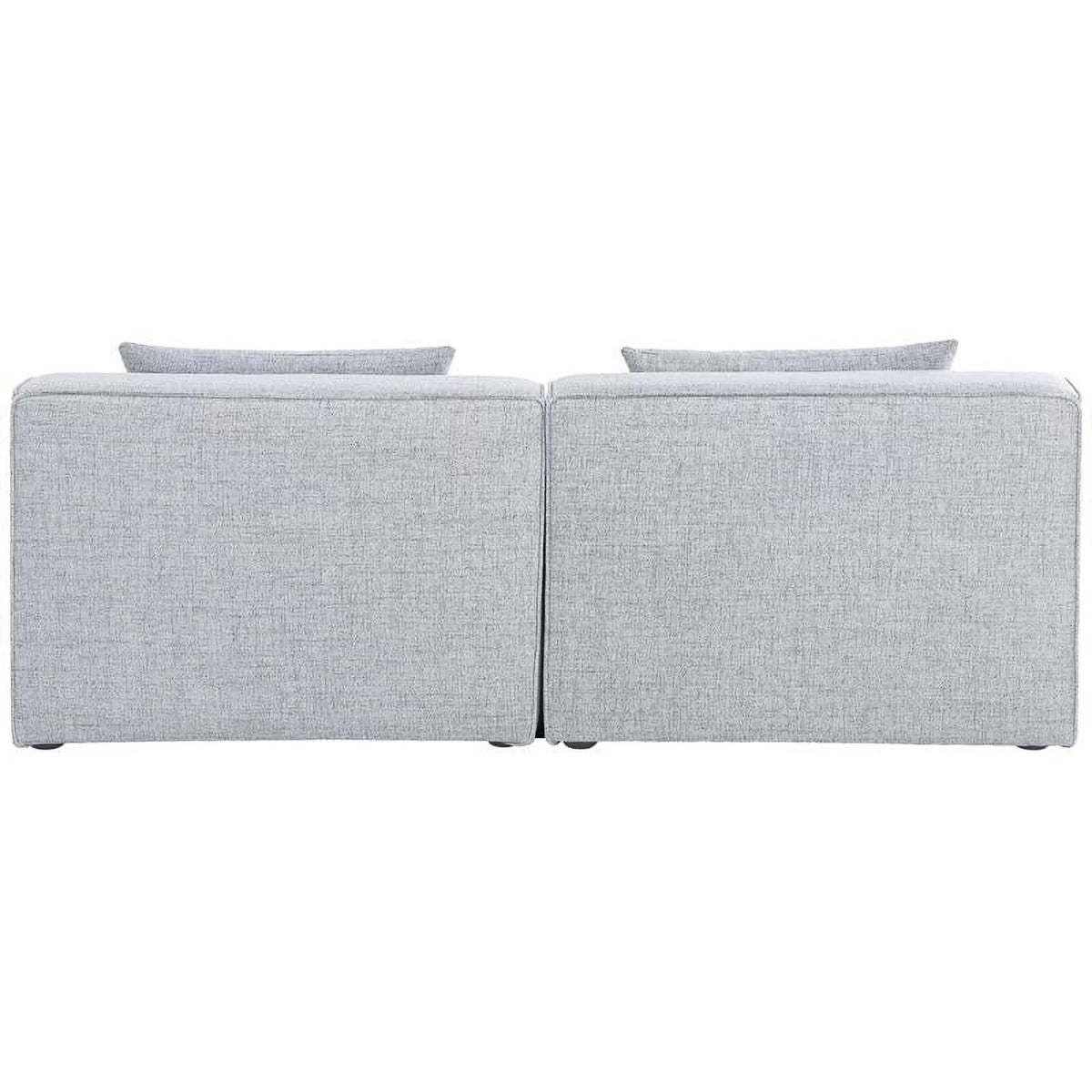 Grey Linen Modular Sofa C836