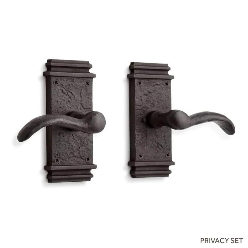 Solid Bronze Privacy Door Lever Set X503