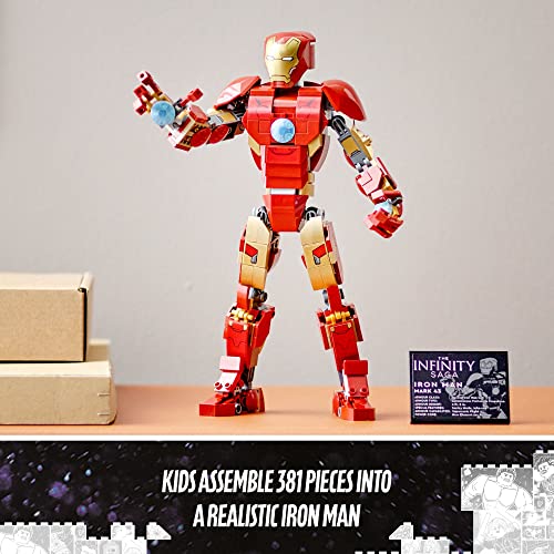 LEGO Marvel Iron Man Figure 76206 Collectible Buildable Toy I53446