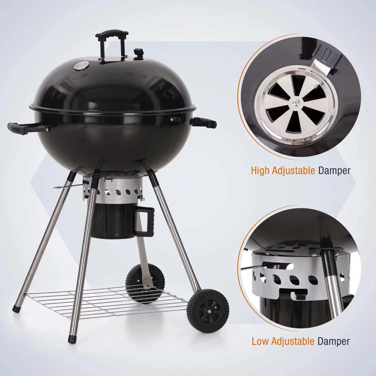 Portable Charcoal BBQ Grill M997