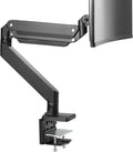 Single 13-43 Monitor Arm Desk Mount Black VESA N675