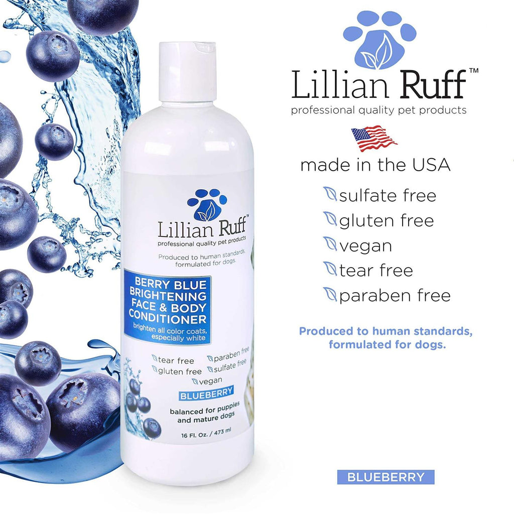 Berry Blue Brightening Face and Body Wash for Dogs and Cats K816828