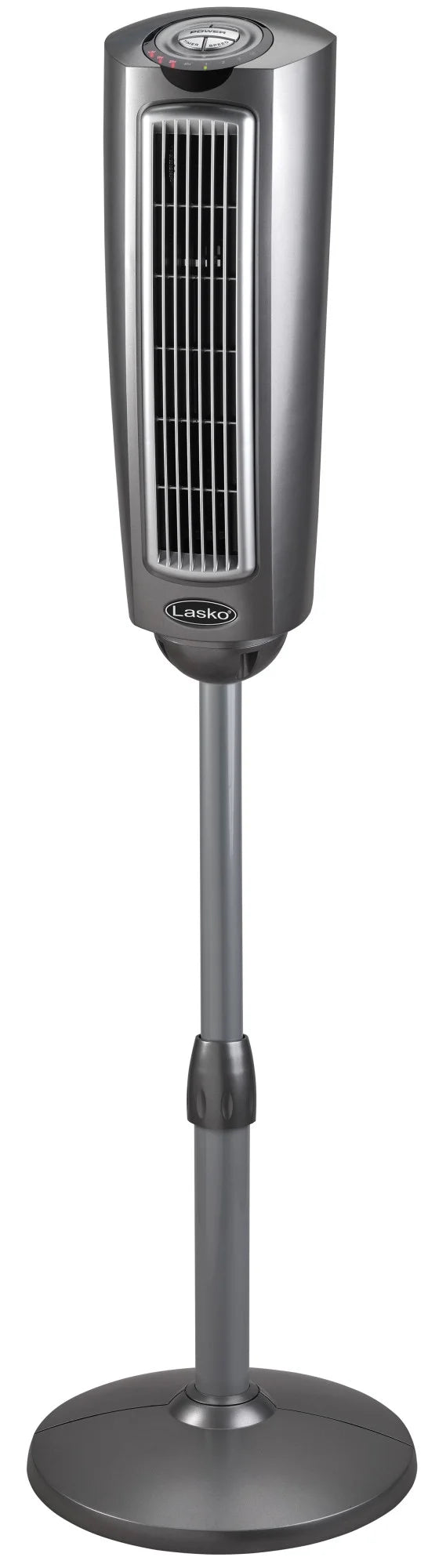 Adjustable Oscillating Pedestal Tower Fan with Timer and Remote Y3344