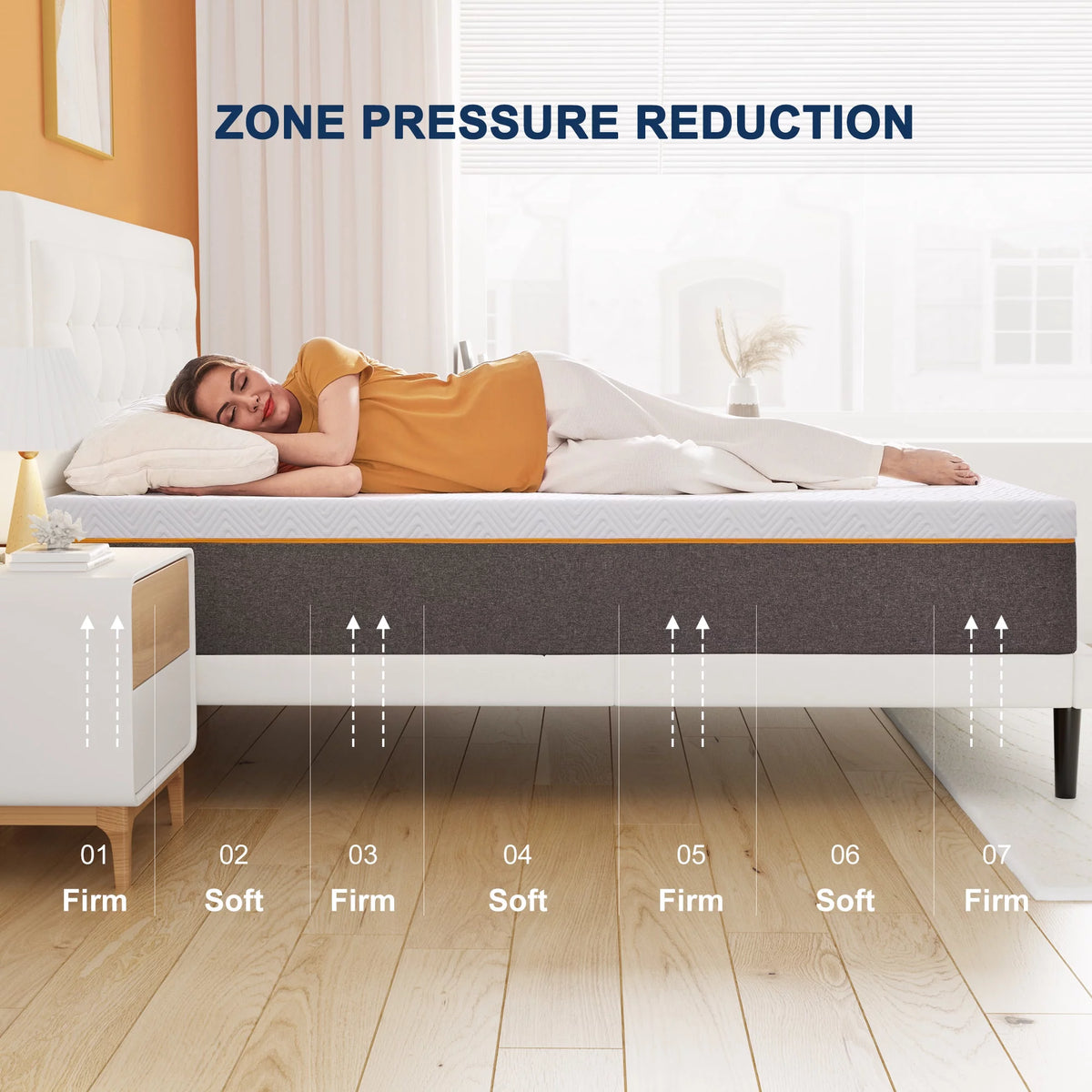 Queen 10 Gel Memory Foam Mattress Q3904
