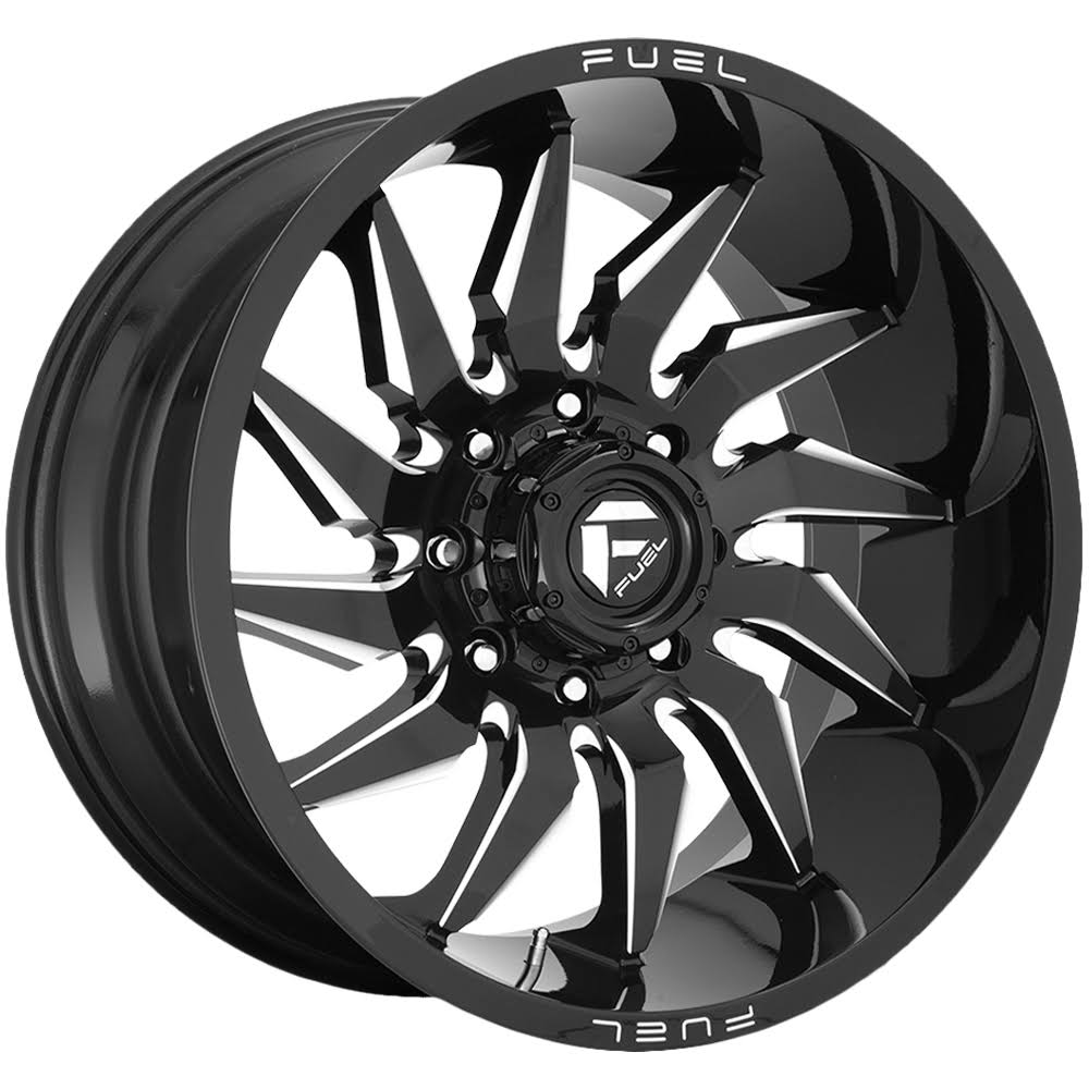20x9 8x165.1 Gloss Black Milled Wheel G32351