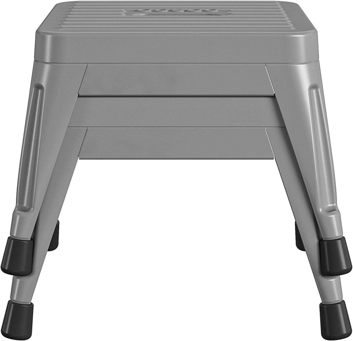 2 Pack Gray Steel Step Stool U6337