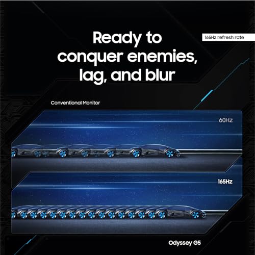 Black 34" Curved Ultra-Wide Gaming Monitor, WQHD, 165Hz, 1ms, FreeSync Premium Y403017