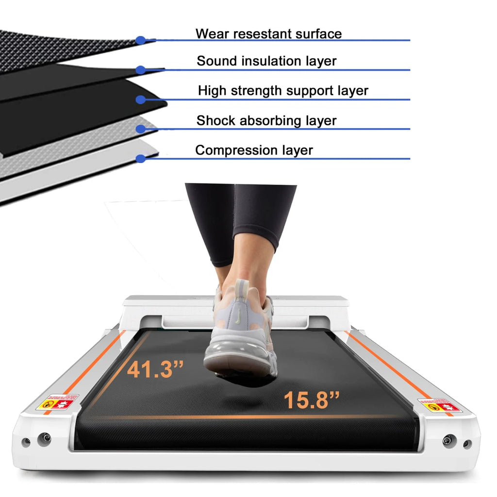 2.5HP Slim Electric Treadmill with LED Display N403