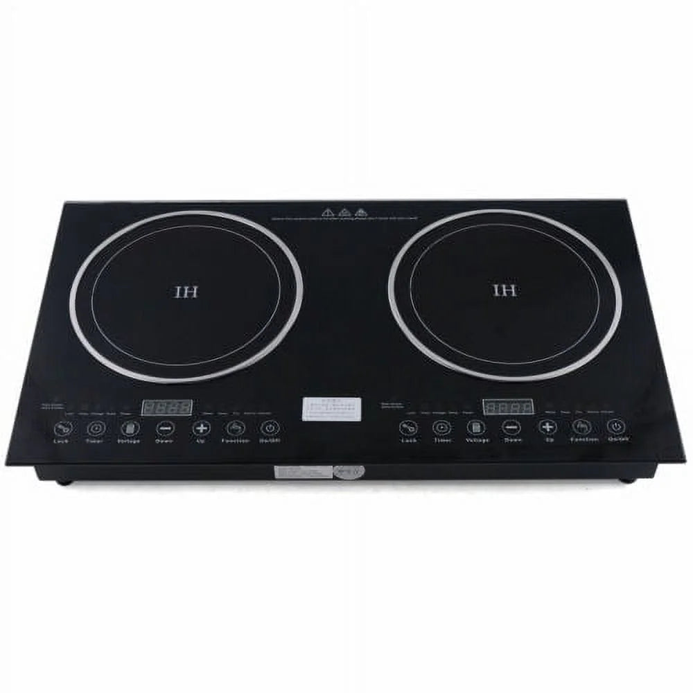 Electric Induction 2 Burner Ceramic Cooktop V866