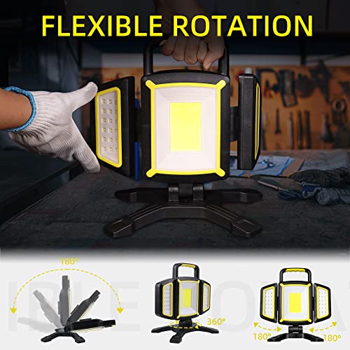 Portable LED Magnetic Work Light with 5 Light Modes X313804