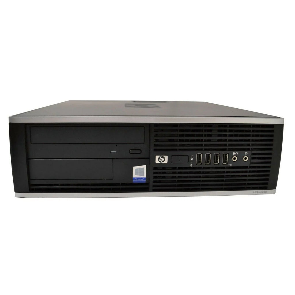 Pre-Owned HP 8200 Desktop Computer Tower PC Intel Quad-Core i5 3.2GHz Processor 4GB RAM 2TB Hard Drive Windows 10 Pro 64bit with 17" LCD Monitor Keyboard and Mouse P160