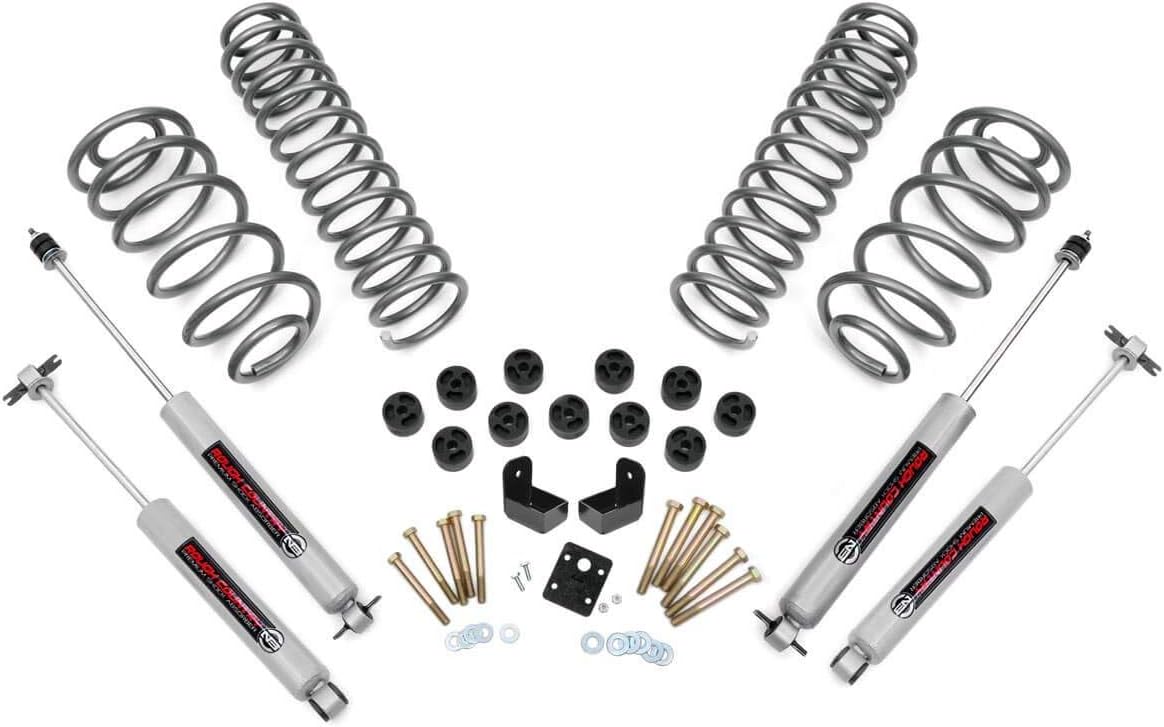 3.75" Dual Lift Kit for Jeep Wrangler TJ W655492