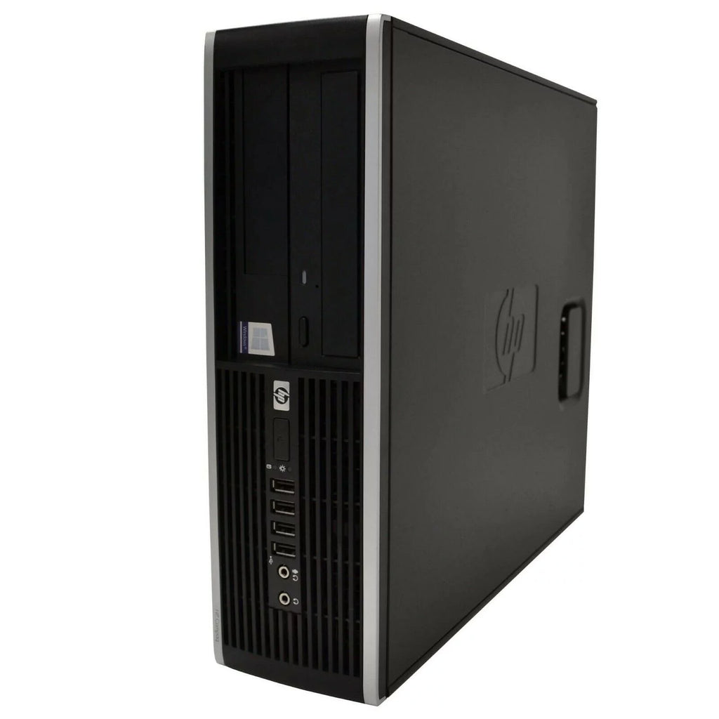 Pre-Owned HP 8200 Desktop Computer Tower PC Intel Quad-Core i5 3.2GHz Processor 4GB RAM 2TB Hard Drive Windows 10 Pro 64bit with 17" LCD Monitor Keyboard and Mouse P160