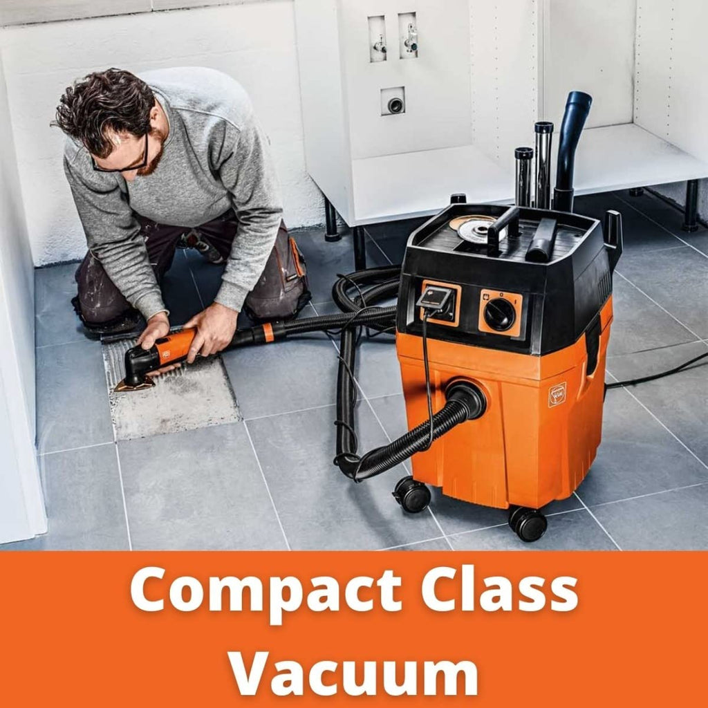 Turbo II Wet/Dry Dust Extractor Vacuum Cleaner, 151 CFM Suction Capacity, 98 PSI Static Water Lift I5012