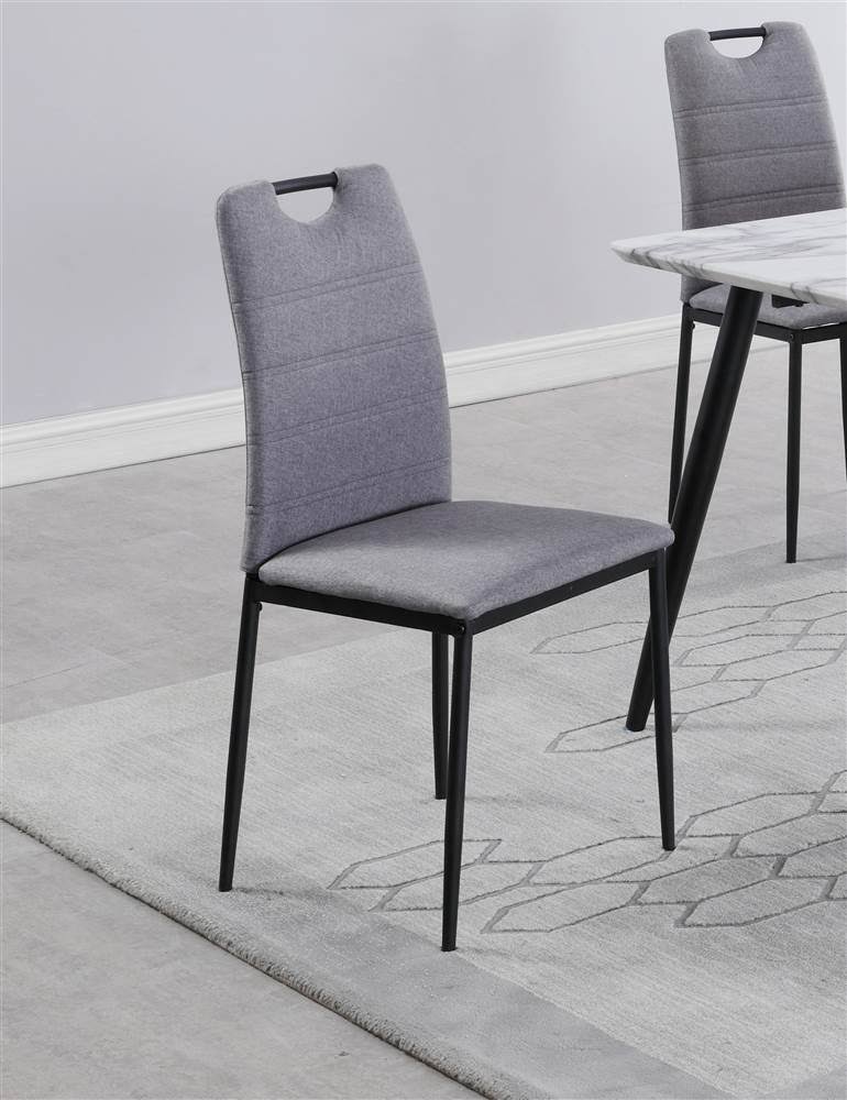 Dining Set with Laminated Wooden Top and 4 Chairs H959