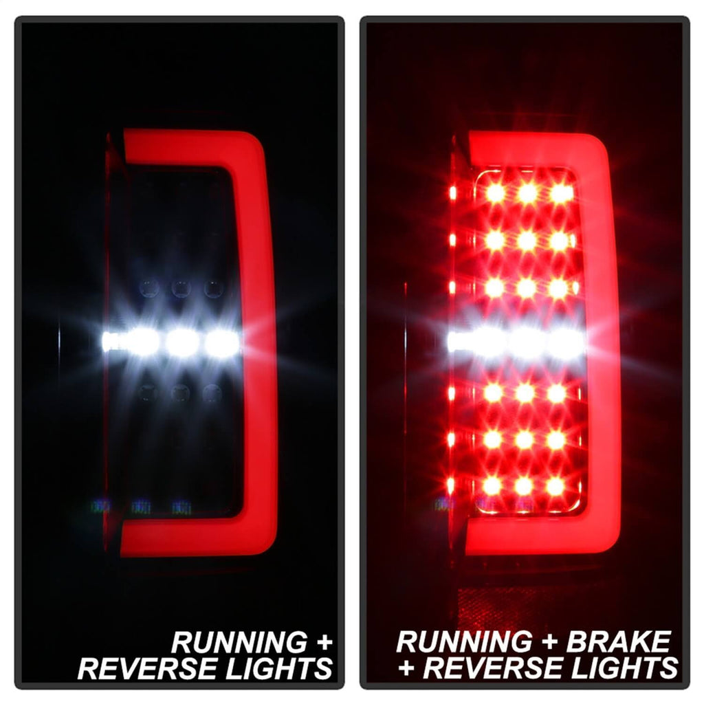 Black Smoke LED Tail Lights X240258