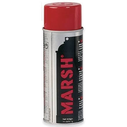 Red Spray Stencil Ink 12 Can Case Y72737