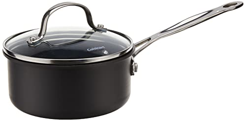 Nonstick Hard-Anodized Saucepans (1.5-Quart, 1-Quart) Bundle Y359457