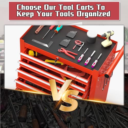 7-Drawer Metal Rolling Tool Chest with Wheels and Locking B954