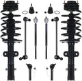 Front Struts with Coil Spring and Sway Bar End Links Kit U360811