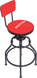 Adjustable Height Work Shop Stool, 29 to 34-inches Tall, 300-lb Capacity E922740