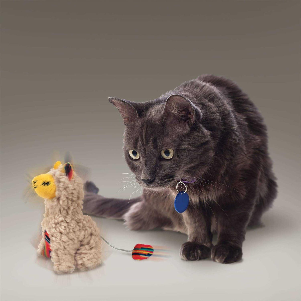 Softies Buzzy Llama Cat Toy U495514