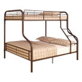 Sandy Black Metal Twin Over Full Bunk Bed C1018