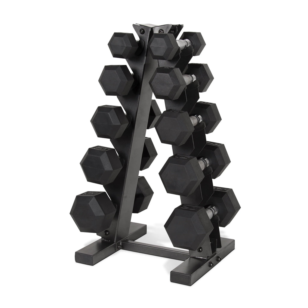 Black A-Frame Dumbbell Rack S83951