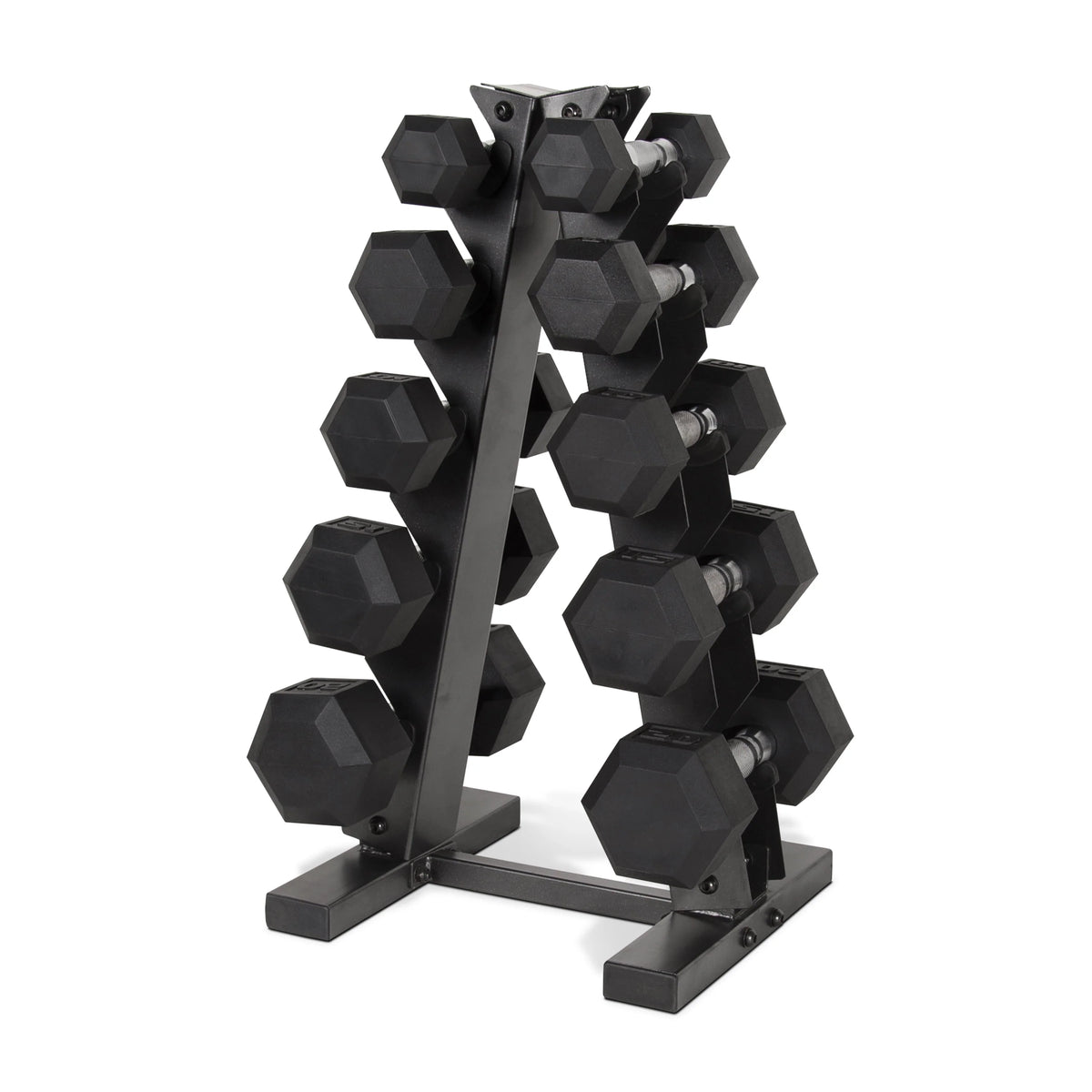 Black A-Frame Dumbbell Rack S83951
