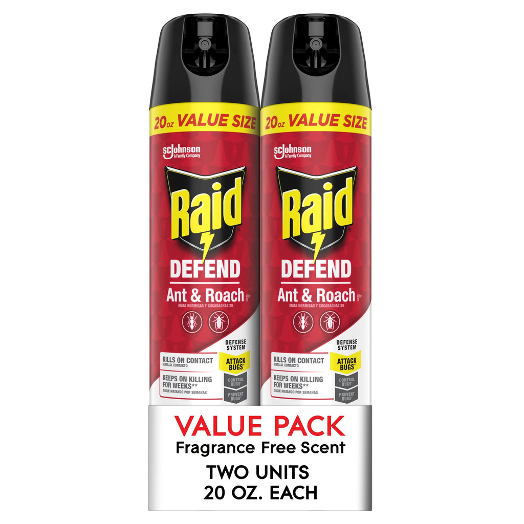 Fragrance-Free Insect Killer Spray 20 oz 2 Count R541
