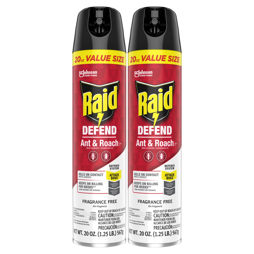 Fragrance-Free Insect Killer Spray 20 oz 2 Count R541