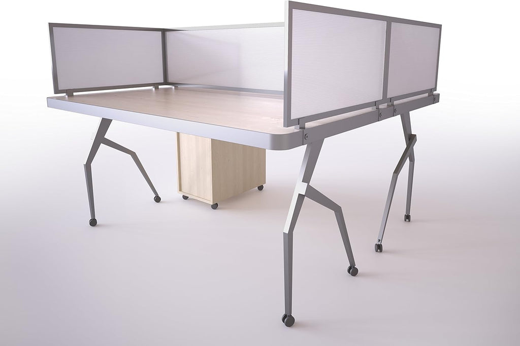 Polycarbonate Desk Mounted Privacy Panel T589462
