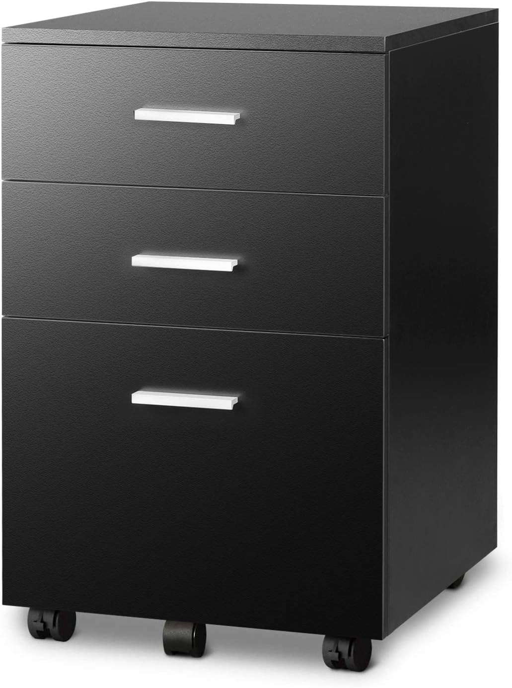 3 Drawer Wood Mobile File Cabinet B6606