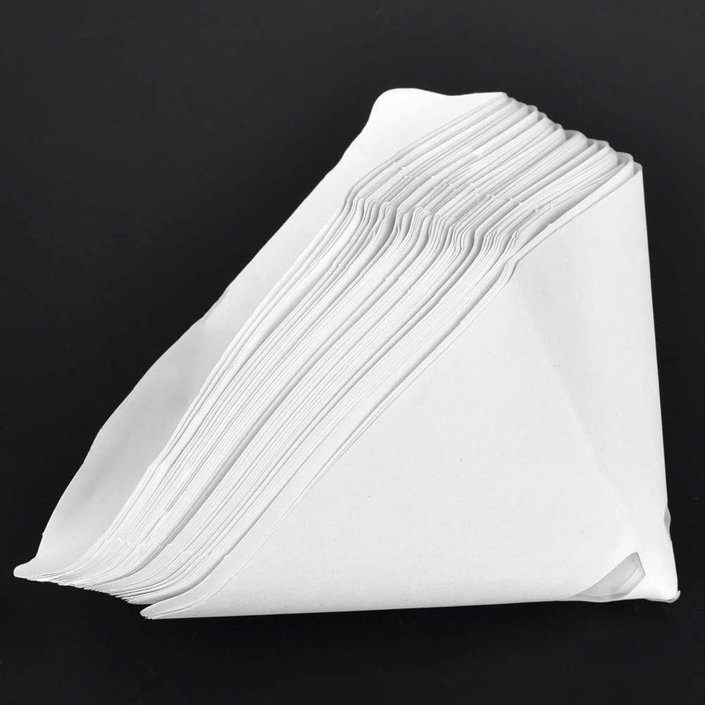 100 Mesh Conical Paper Paint Strainer Filter Funnel (60pcs) B365803