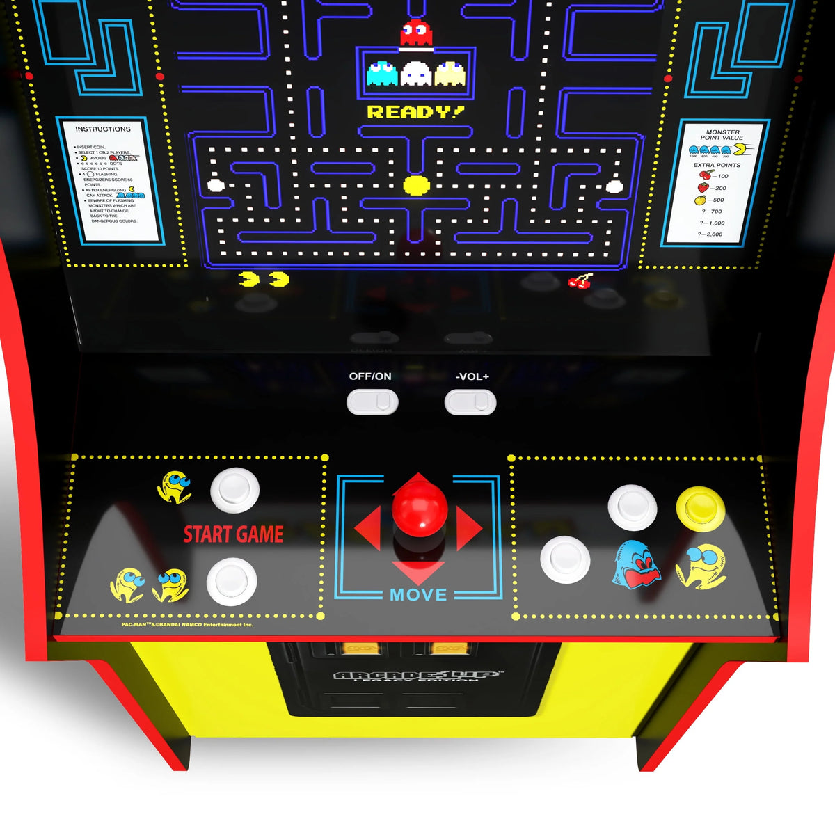 4 Feet Tall 14 Classic Games 17-inch Screen Arcade Game N985050