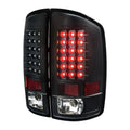 Black LED Tail Lights E7758