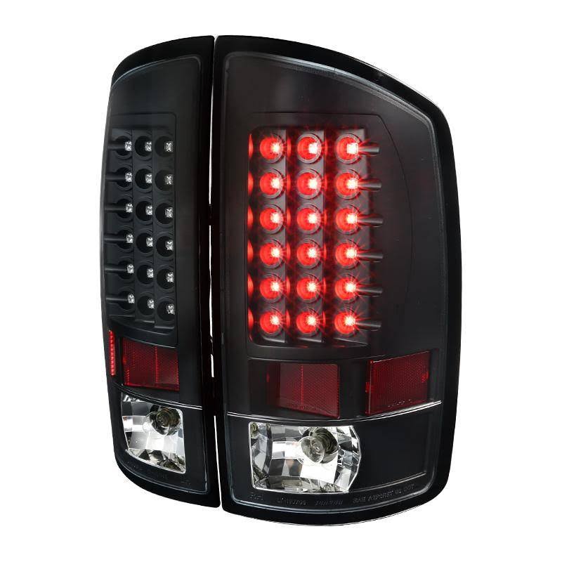 Black LED Tail Lights E7758