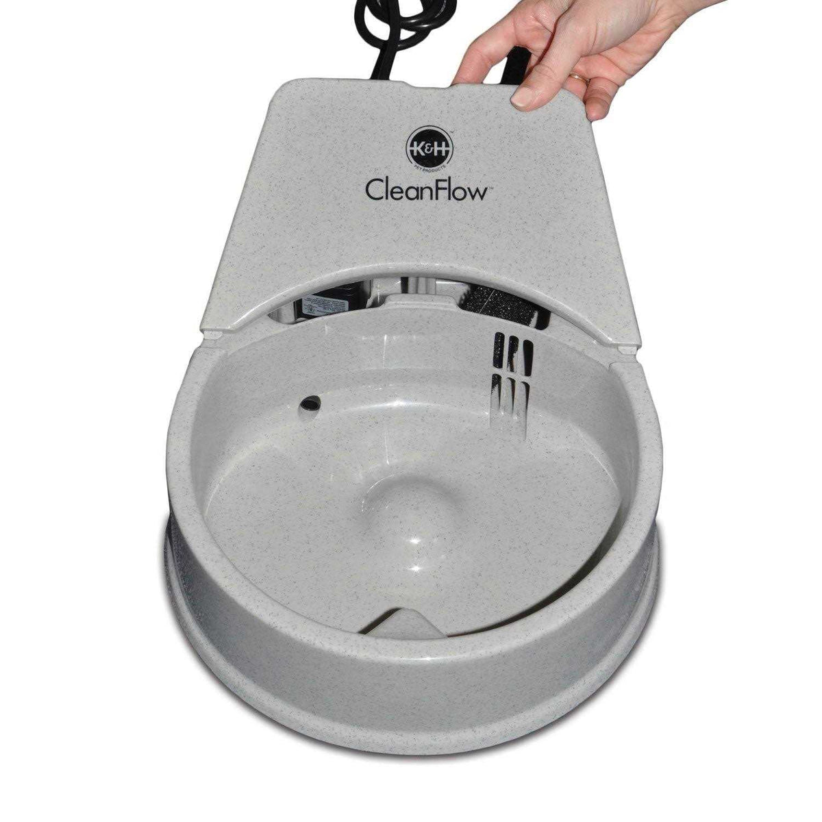 Clean Flow Pet Bowl with Reservoir P308