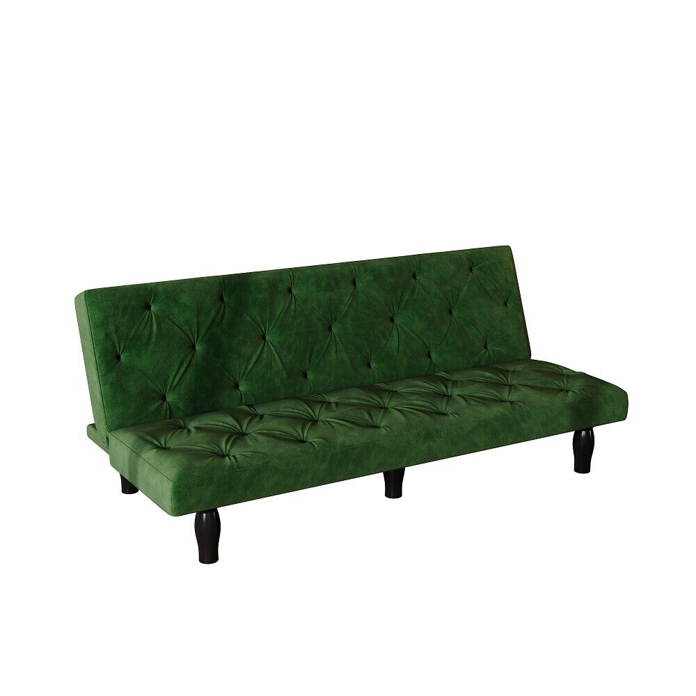 Green Velvet Sofa Bed Q274
