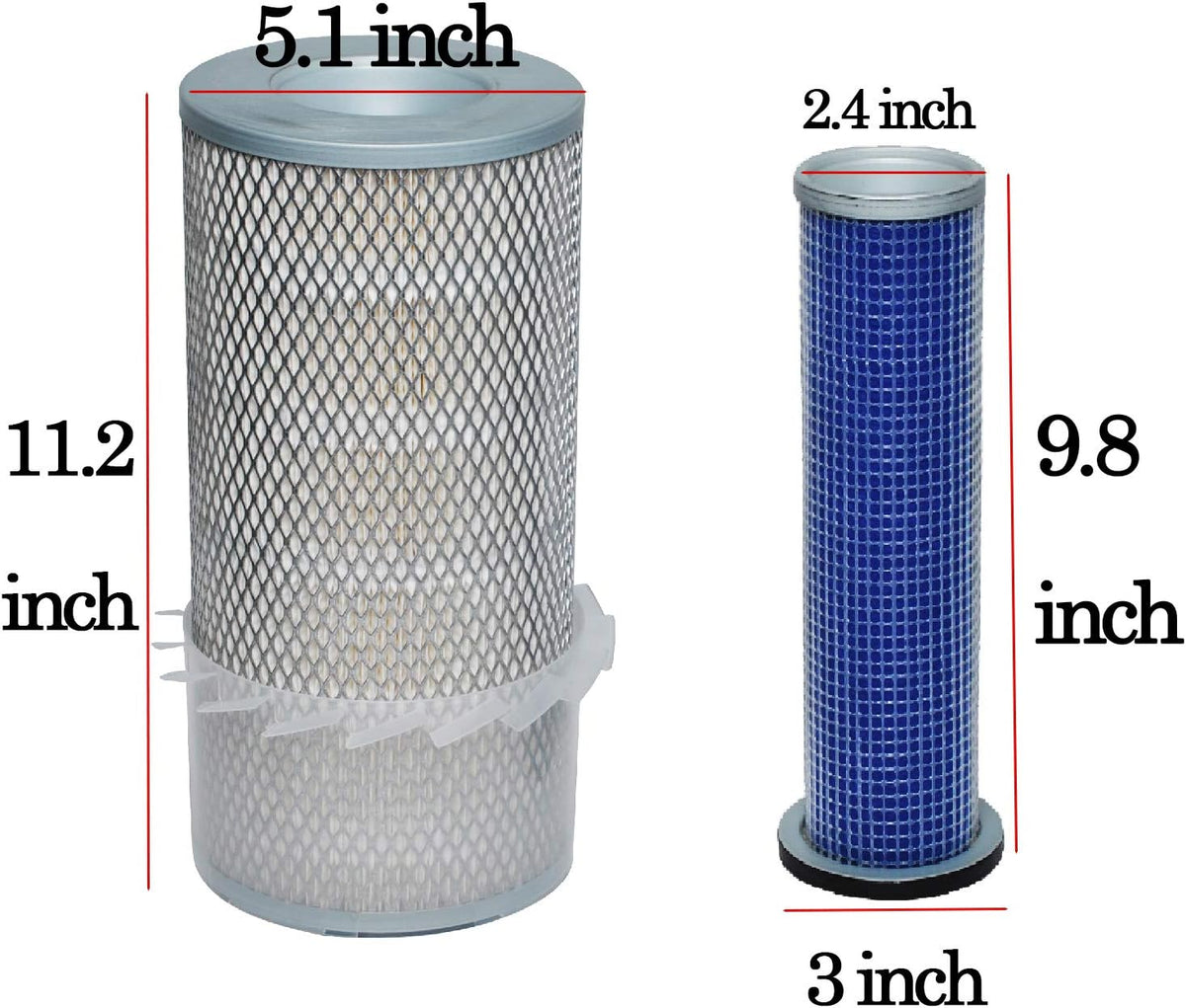 Skid Steer Filter Kit Air Filter Oil Filter Kit V117002