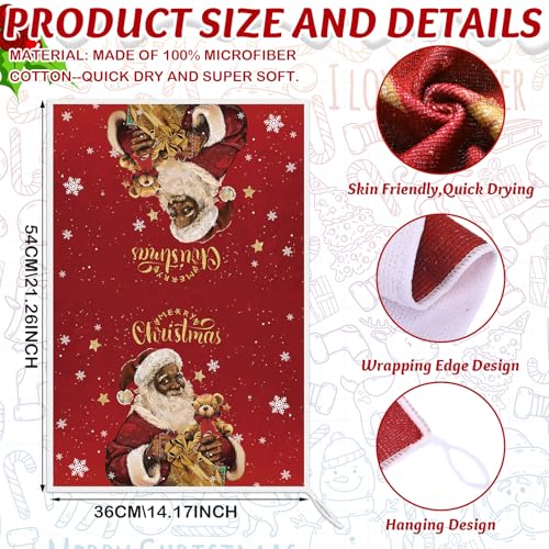 12 Pcs Christmas Kitchen Towels Pot Holders and Oven Mitts Set T11266
