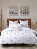 Copper King Cotton Percale Duvet Cover Set K7372