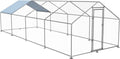 Large Metal Chicken Coop with Waterproof Anti-Ultraviolet Cover S149