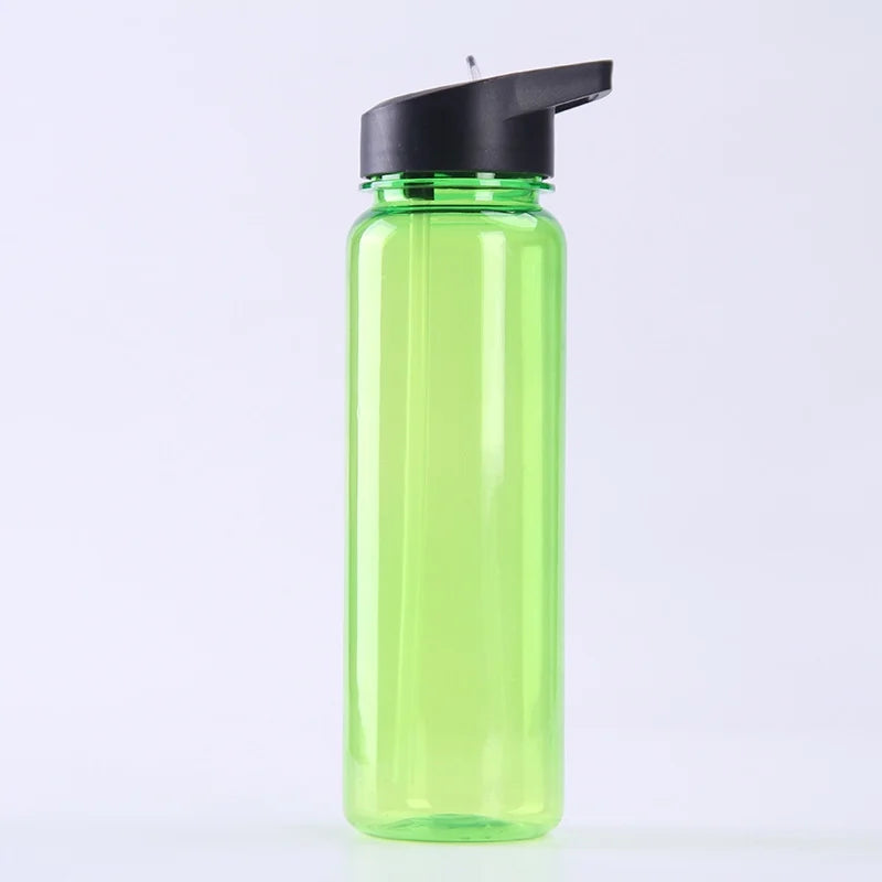 2 Pack Clear 27 oz Plastic Sports Bottle I6203