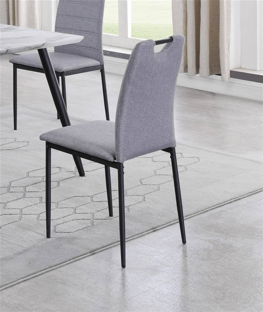 Dining Set with Laminated Wooden Top and 4 Chairs H959