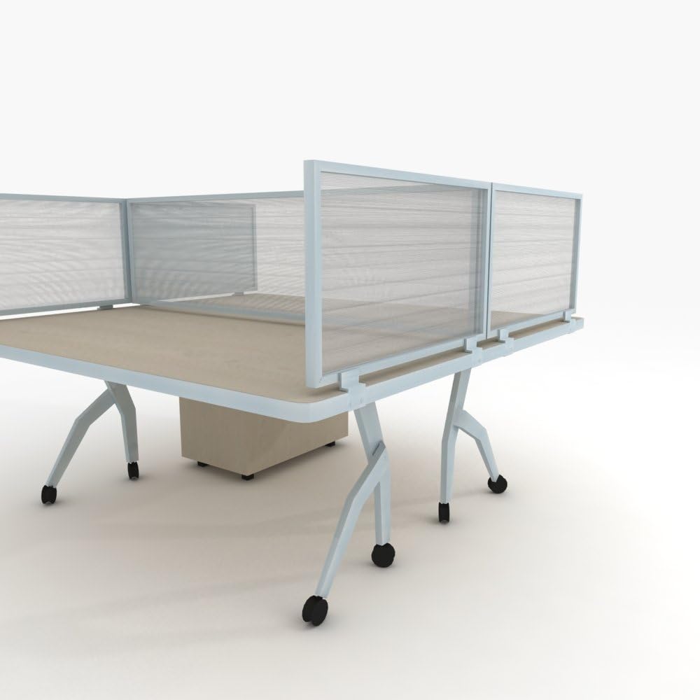 Polycarbonate Desk Mounted Privacy Panel T589462